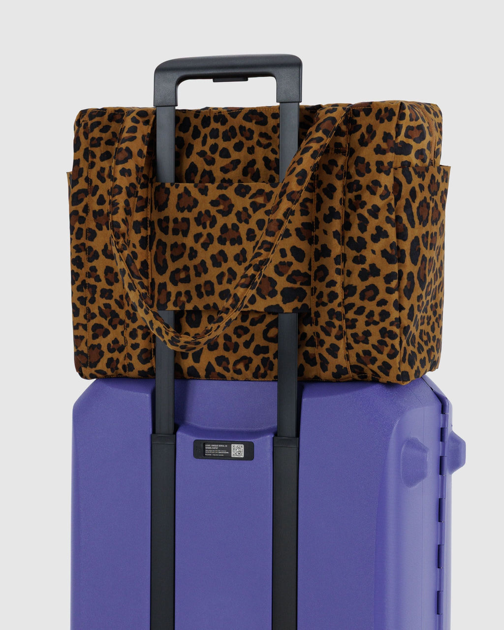 Small Cloud Carry-On in Leopard - Organized Travel Carry