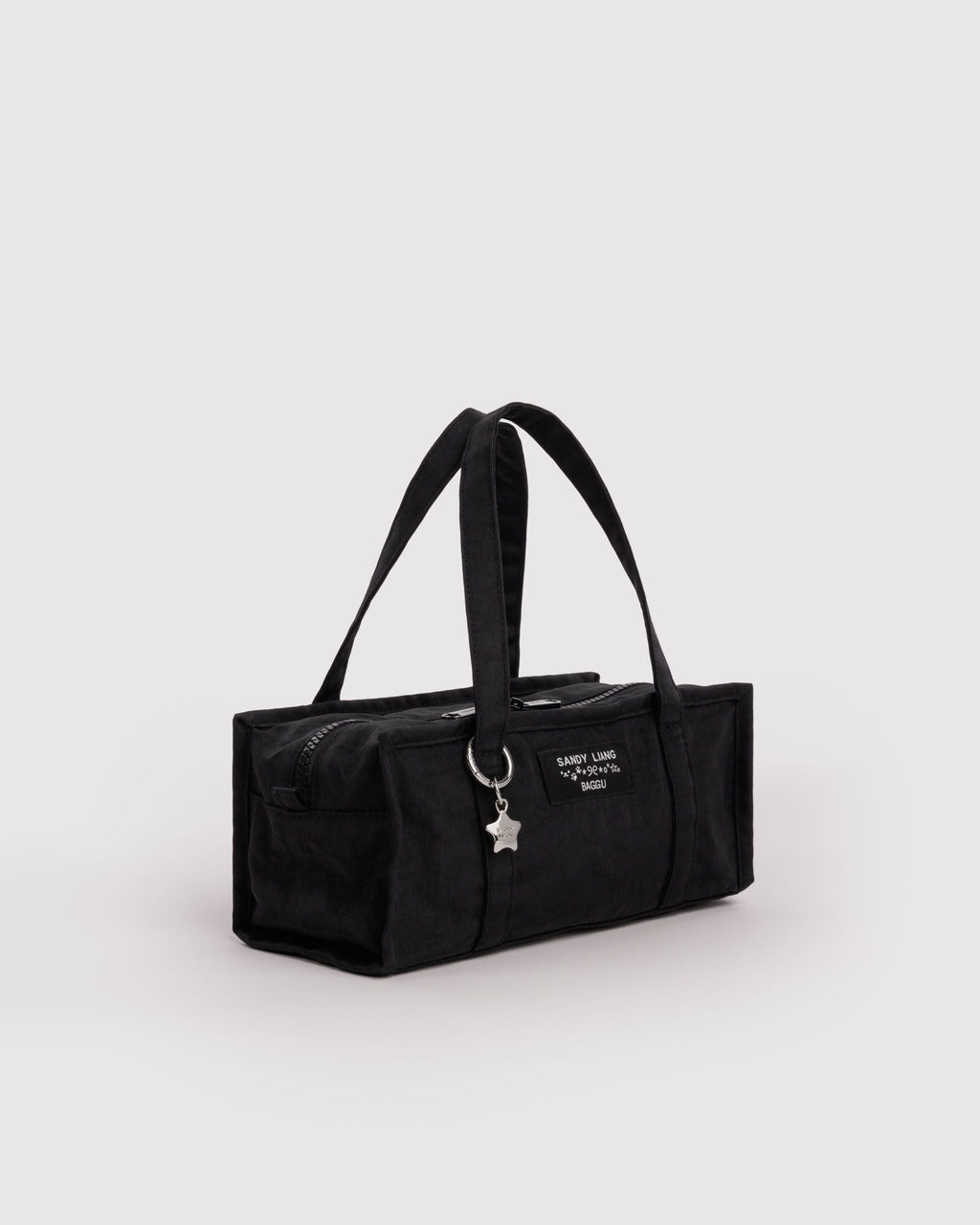 Mini Nylon Market Bag in Black - Reusable Everyday Carry