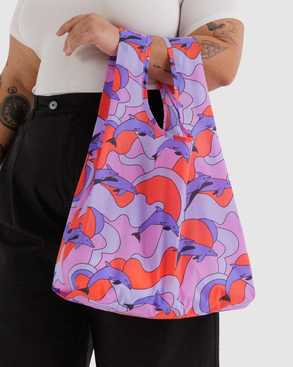 Standard Baggu in Dolphins - Reusable Everyday Carry