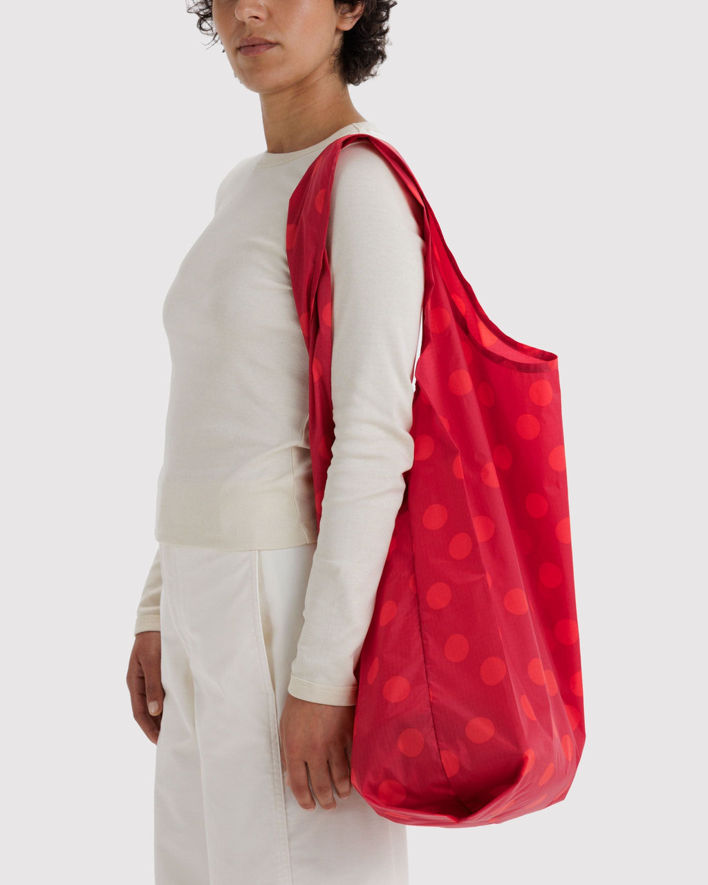 Big Baggu in Red Polka Dot - Reusable Everyday Carry
