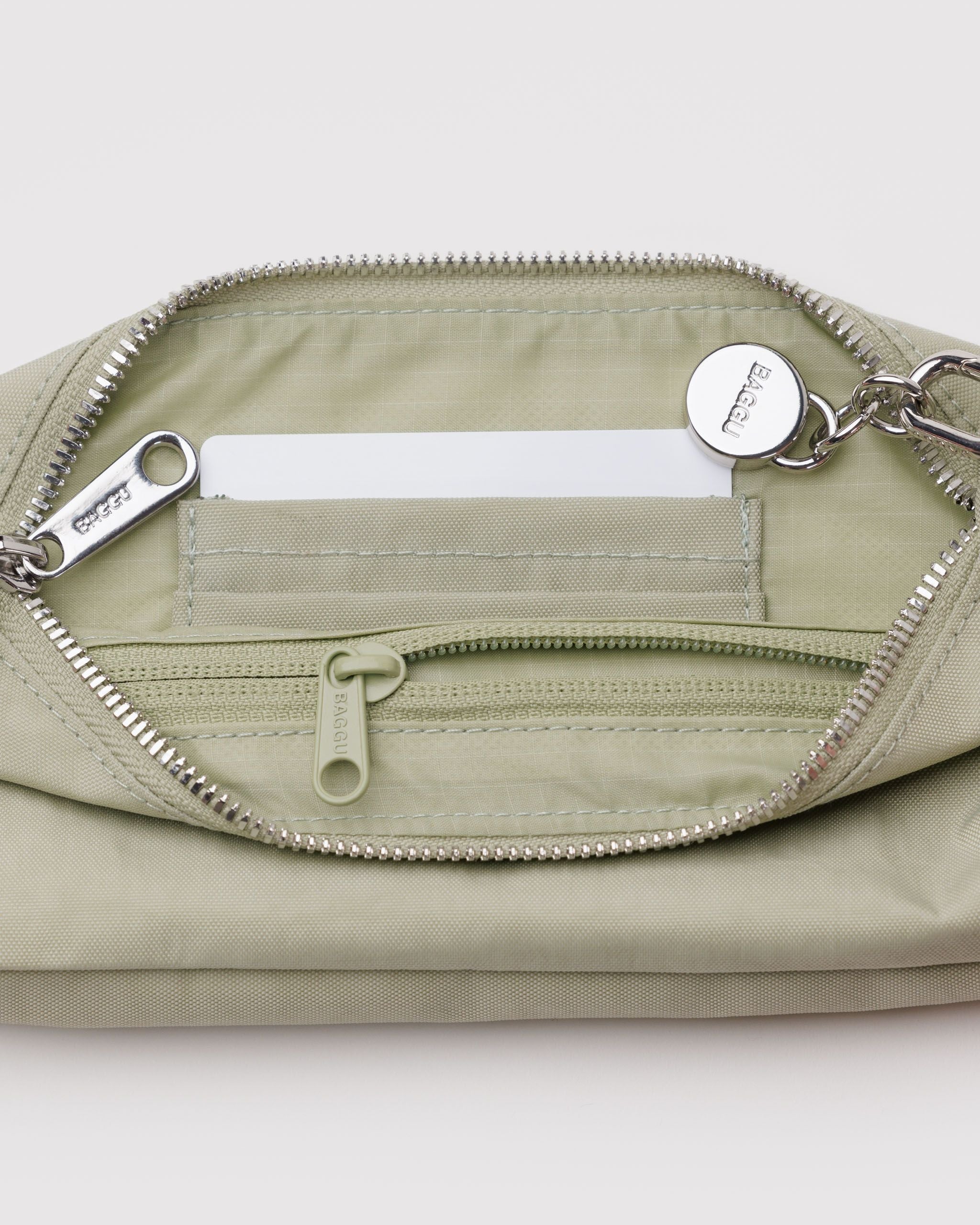 Nylon Pochette - Sale in Celadon - Hands Free Everyday Carry