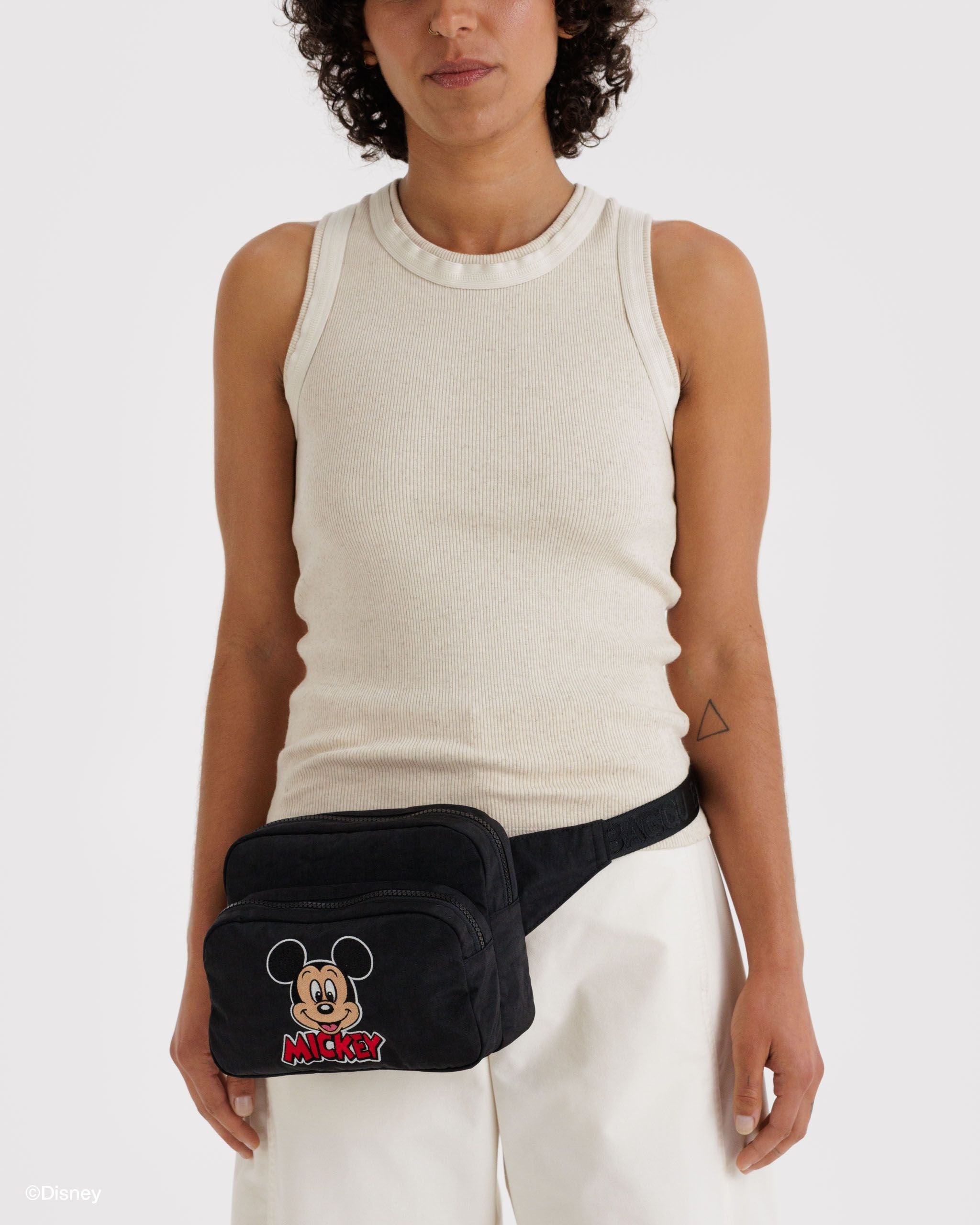 Fanny Pack in Embroidered Mickey Mouse Club - Compact Hands Free Carry