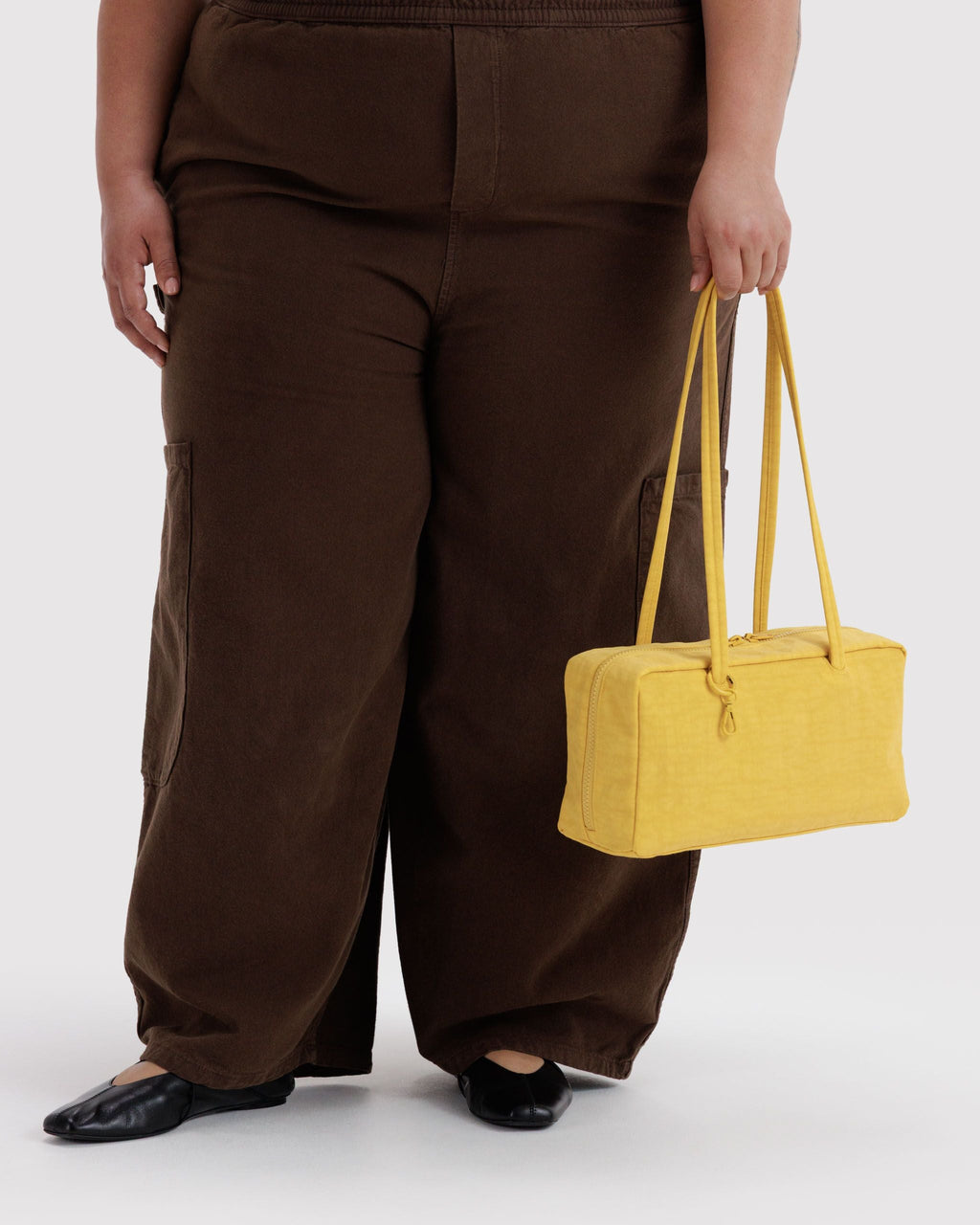 Nylon Bowler Bag in Sunflower - Hands Free Everyday Carry