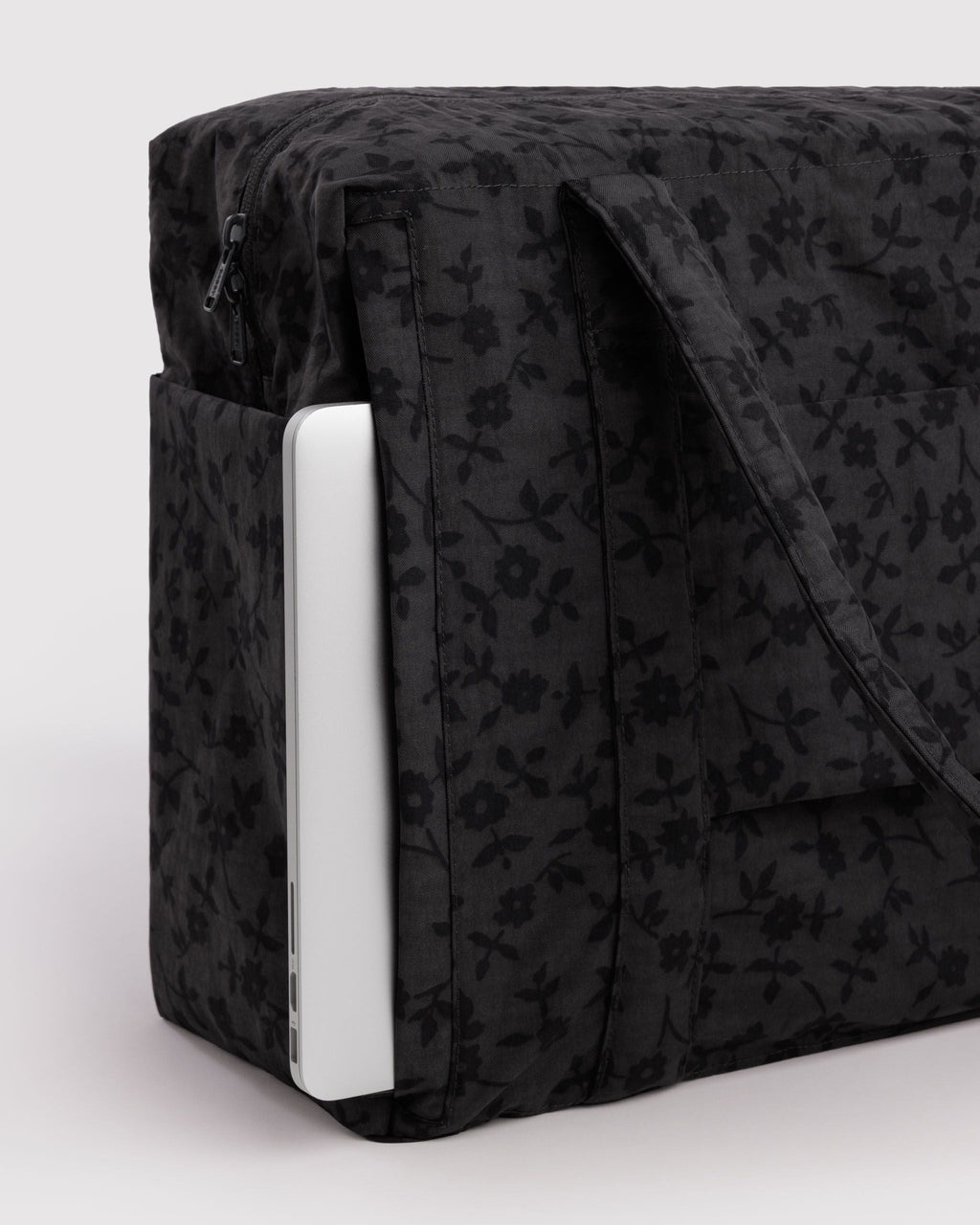 Cloud Carry-On in Charcoal Ditsy Floral - Organized Travel Carry