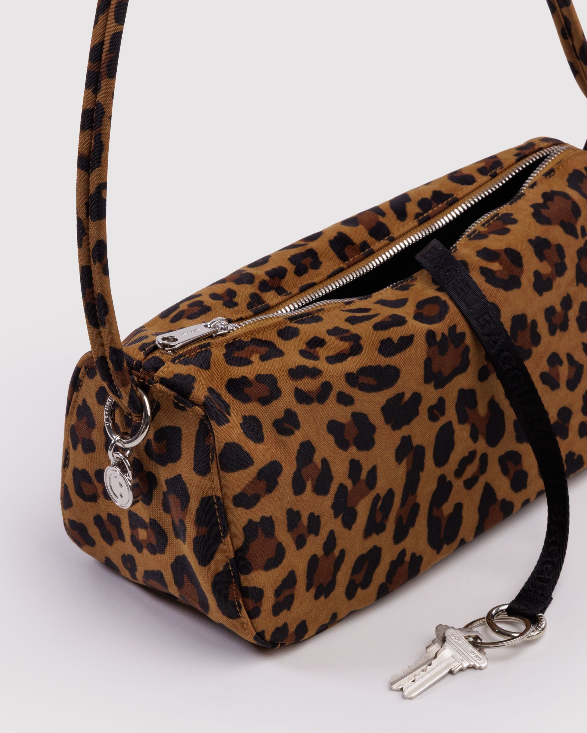 Nylon Loaf Bag in Leopard - Hands Free Everyday Carry