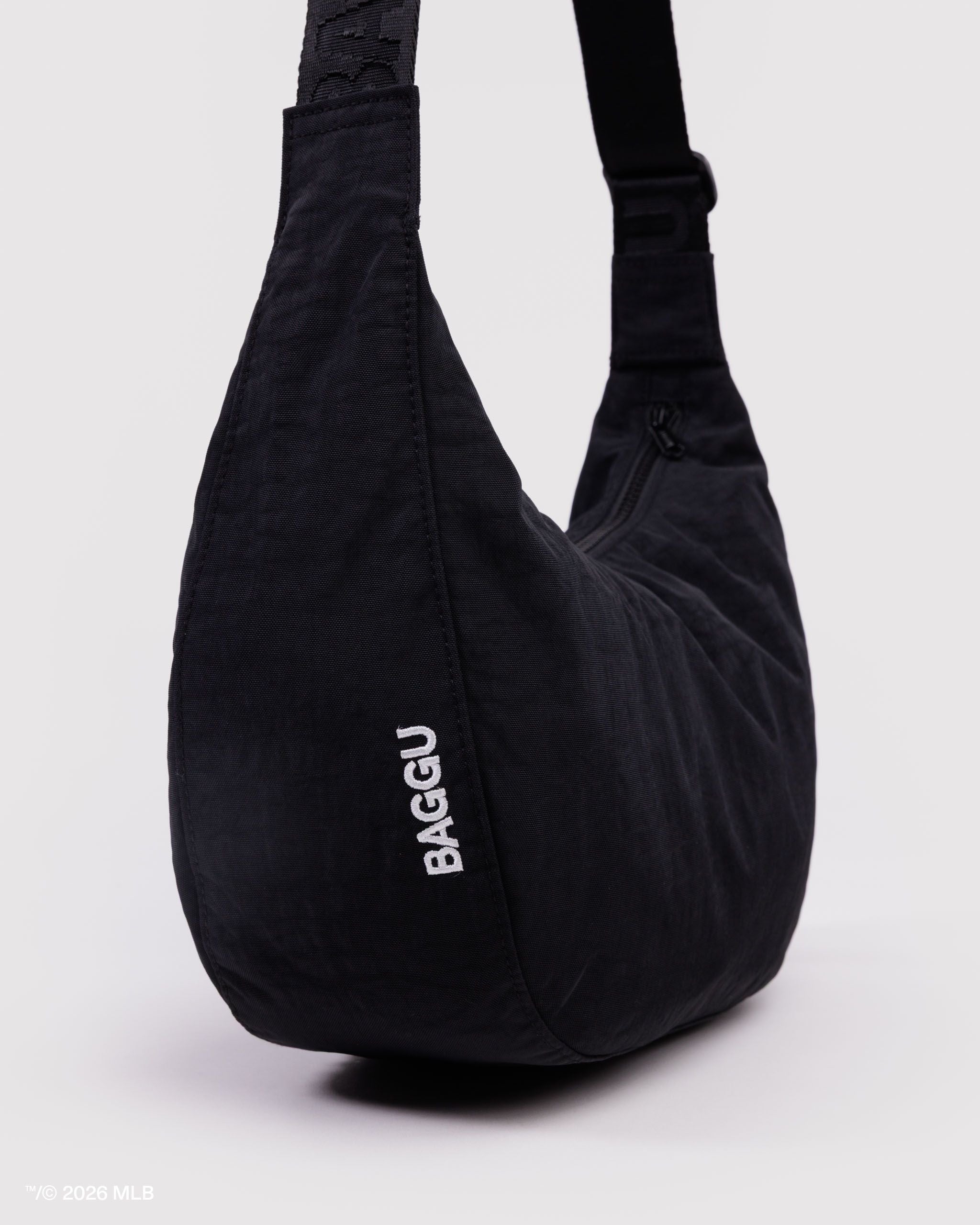Medium Nylon Crescent Bag in New York YankeesTM