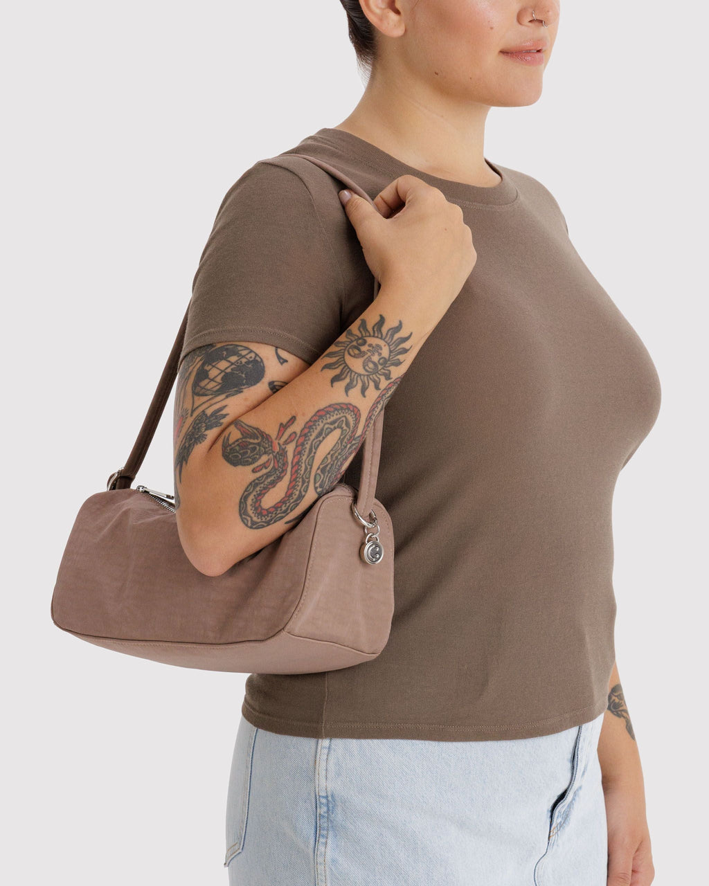Nylon Loaf Bag in Toasted Almond - Hands Free Everyday Carry