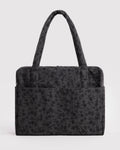 Cloud Carry-On - Charcoal Ditsy Floral