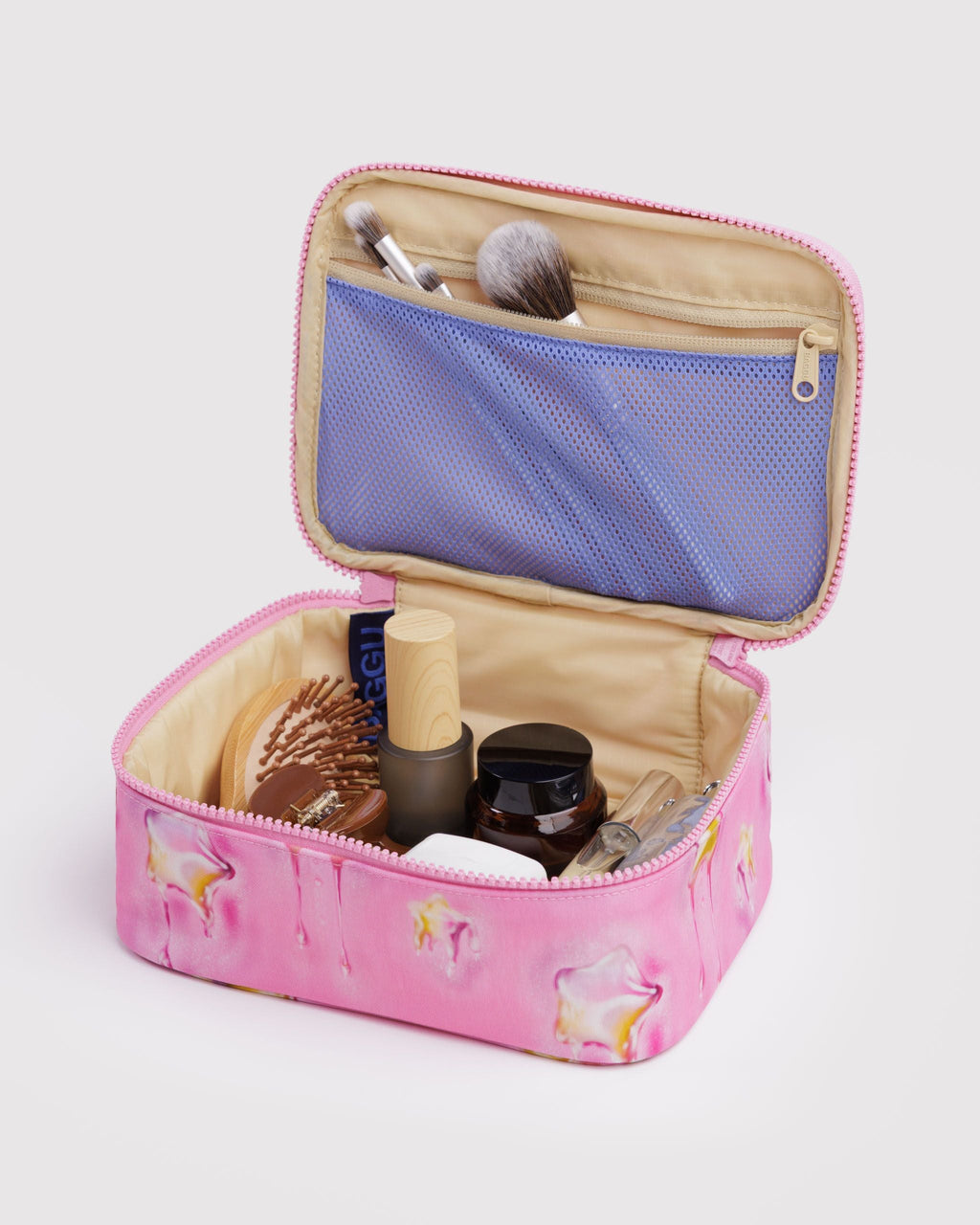 Small Cosmetic Case in Dancing Star - Easy Packing and Storage