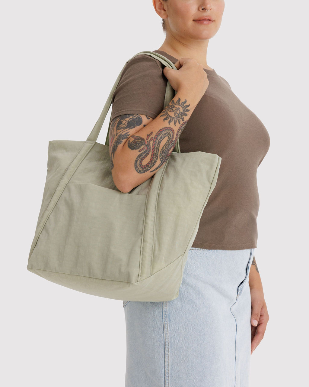 Cloud Bag in Celadon - Roomy Everyday Carry