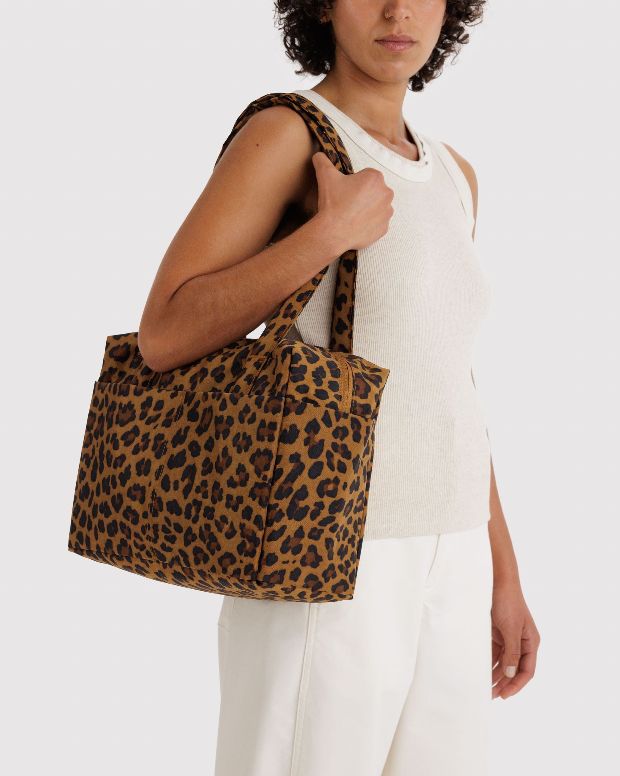 Everyday Cloud Bag in Leopard - Roomy Everyday Carry
