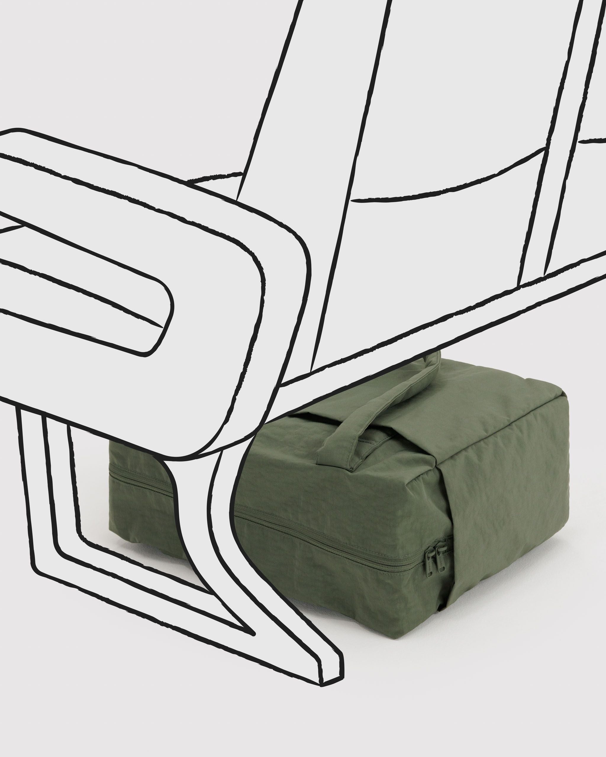 Small Cloud Carry-On in Caper - Organized Travel Carry