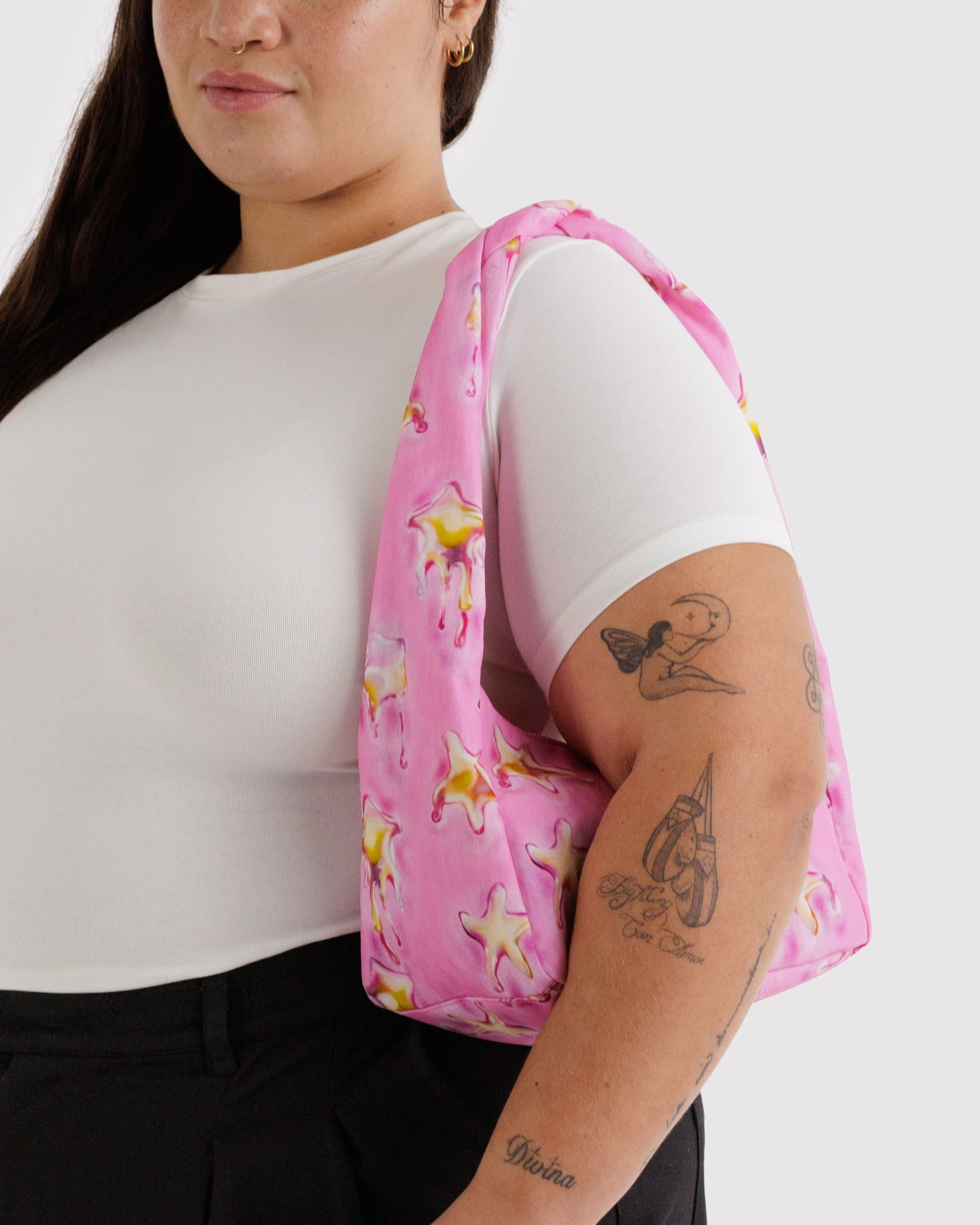 Small Nylon Meringue Bag - Sale in Dancing Star