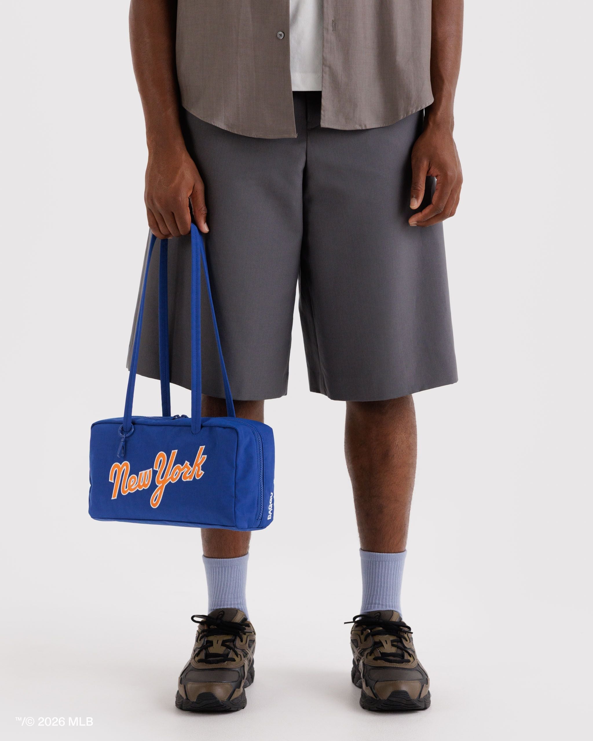 Nylon Bowler Bag in New York MetsTM - Hands Free Everyday Carry