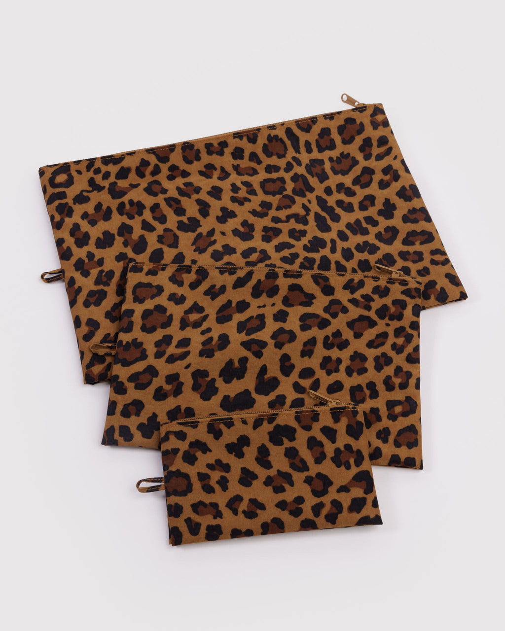 Go Pouch Set in Leopard - Easy Packing and Storage