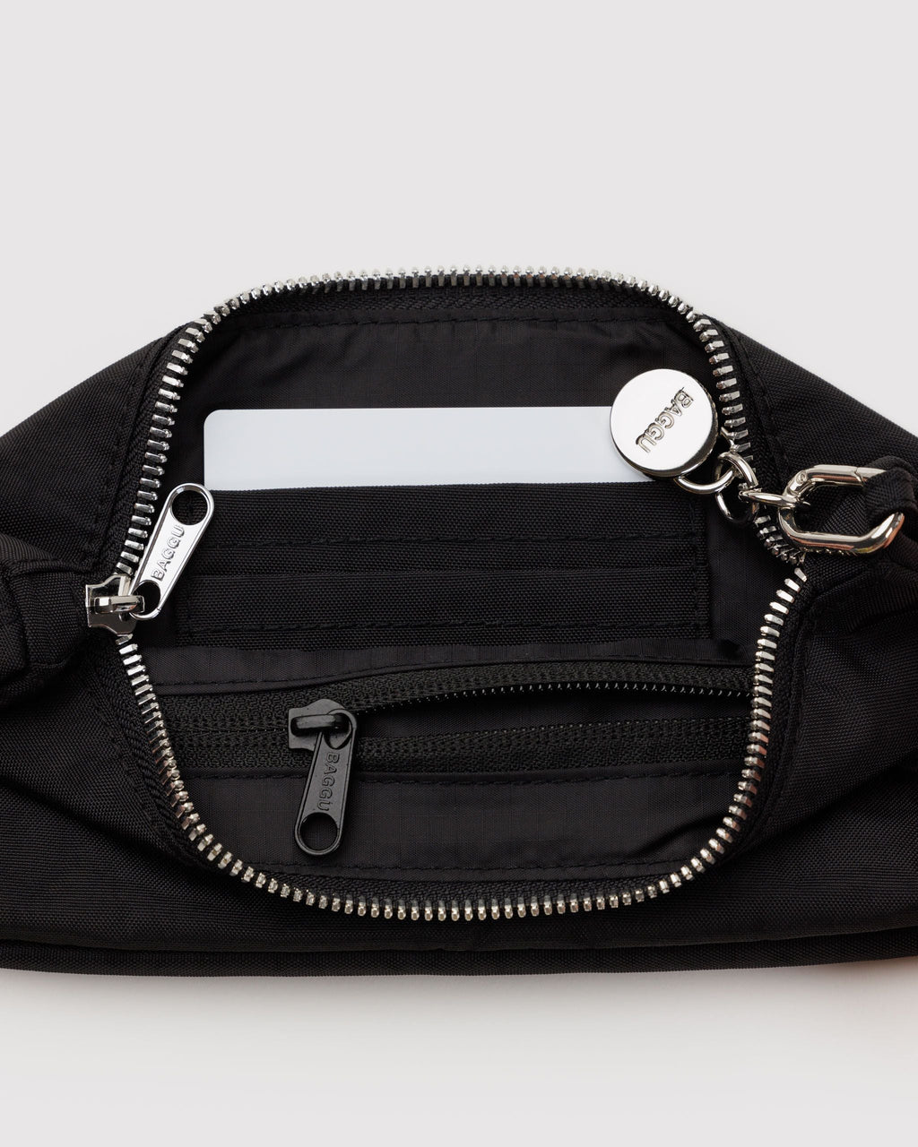 Nylon Pochette in Black - Hands Free Everyday Carry