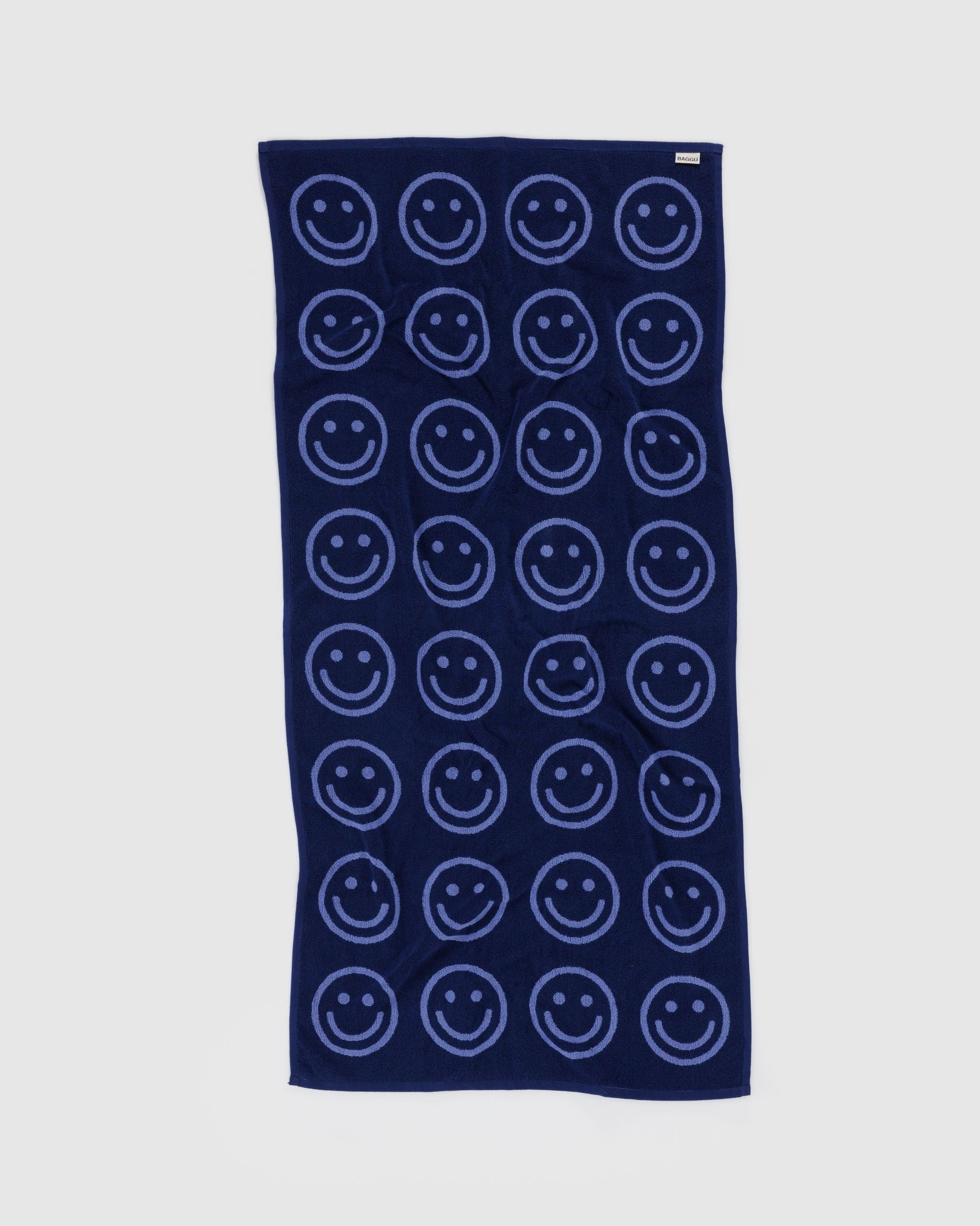 Bath Towel in Happy Blue - Soft Everyday Essential
