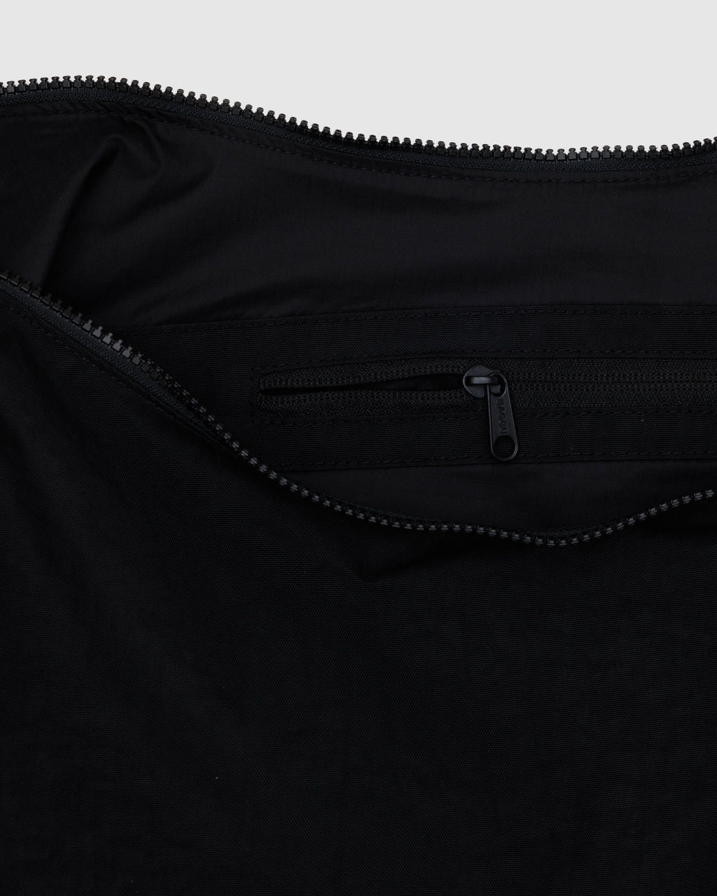 Large Nylon Crescent Bag in Black - Hands Free Everyday Carry