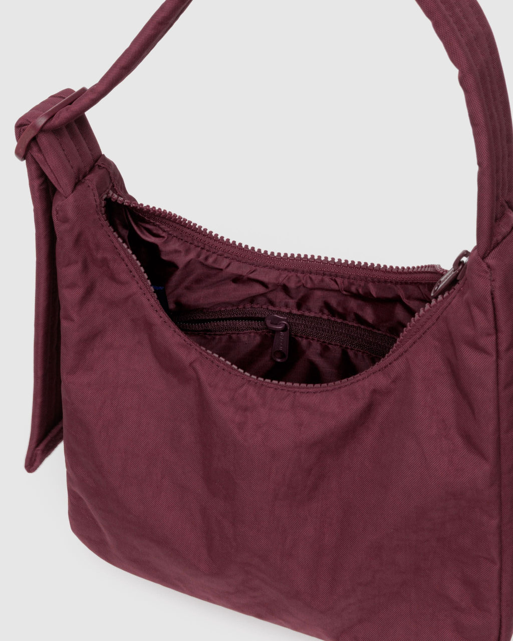 Mini Nylon Shoulder Bag - Sale in Mahogany - Hands Free Everyday Carry