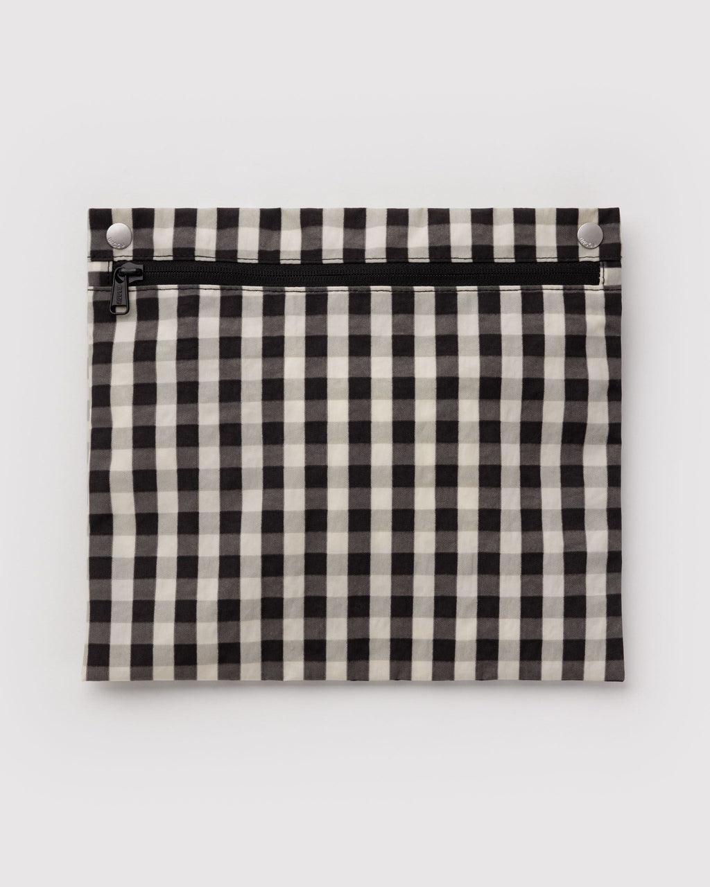 Cloud Carry-On in Black and Cream Gingham - Organized Travel Carry