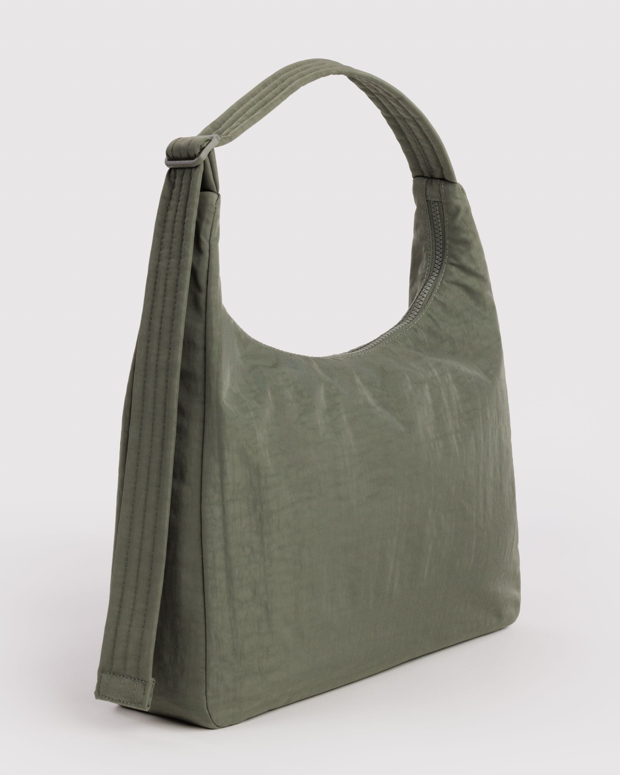 Nylon Shoulder Bag in Caper - Hands Free Everyday Carry