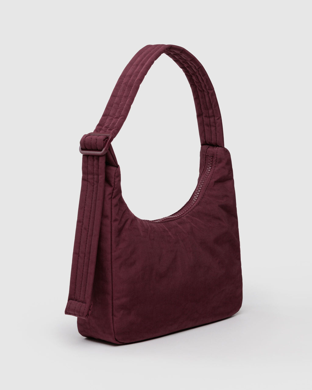 Mini Nylon Shoulder Bag - Sale in Mahogany - Hands Free Everyday Carry